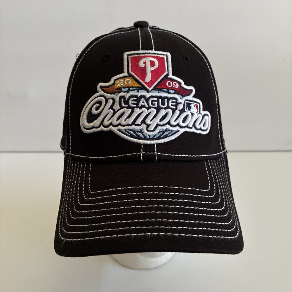 New Era 3930 Philadelphia Phillies 2009 League Champions MLB Baseball Hat Cap